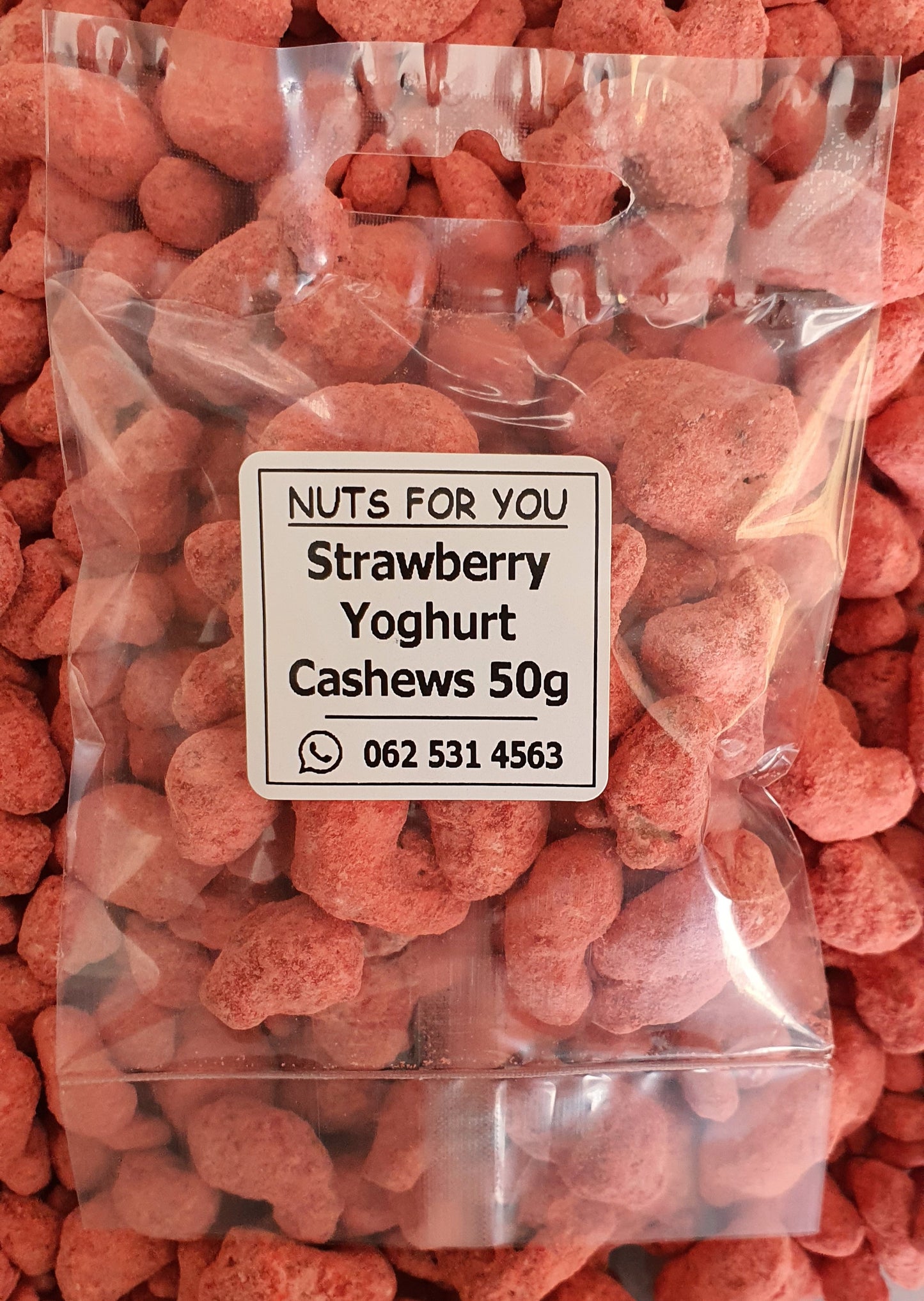 Strawberry Yogurt Cashews