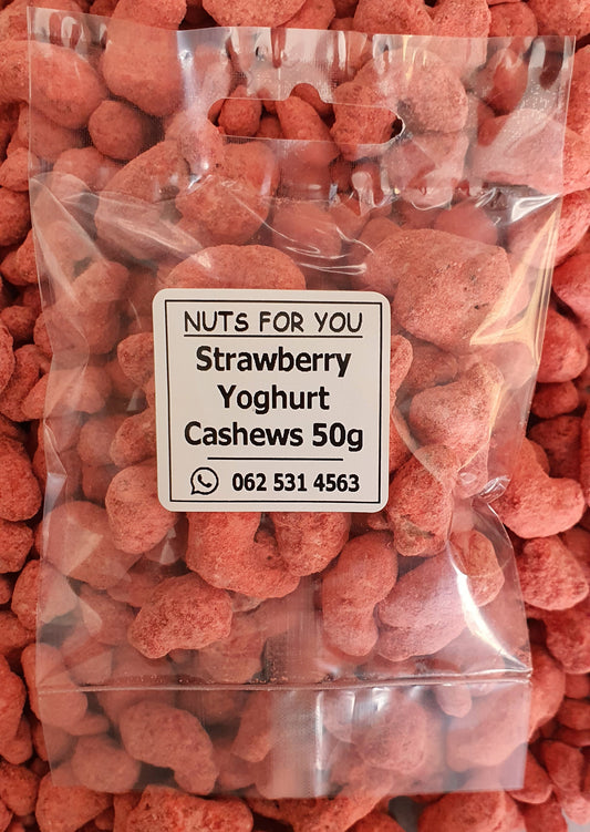 Strawberry Yogurt Cashews