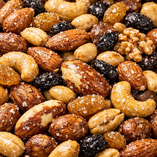Mixed Nuts and Raisins Salted