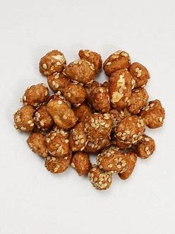 Caramel Sesame seed coated Peanuts